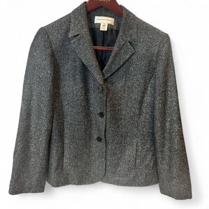 Jones New York Women's Charcoal Blazer